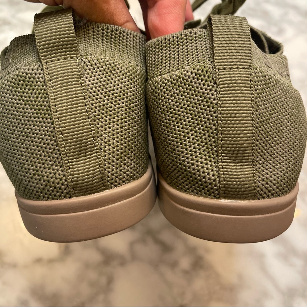 Suavs Zilker Men's 7.5 Womens 9.5 Lightweight Shoes Sneakers Olive Green Comfort - Picture 4 of 10